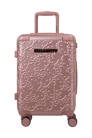 Valigia (S) - Rosa metallizzato - 55 cm - Hello Kitty