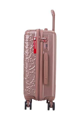 Valigia (S) - Rosa metallizzato - 55 cm - Hello Kitty
