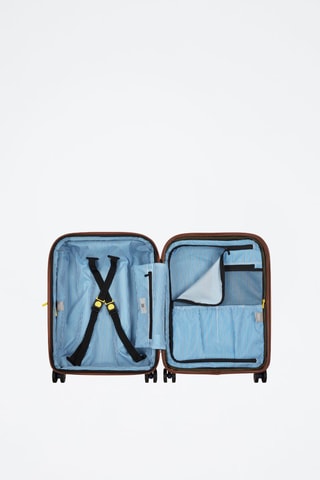 Maleta de cabina slim extensible Carrousel - Azul -­ 55 cm