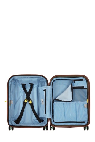 Maleta de cabina slim extensible Carrousel - Verde - 55 cm