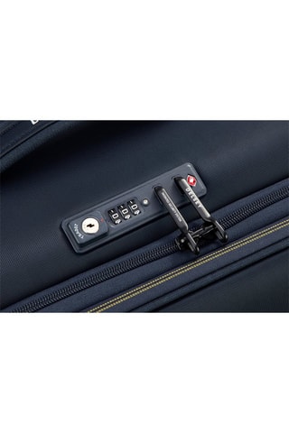 Maleta mediana extensible Brochant 3 (M) - 67 cm - Azul