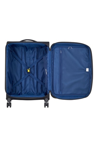 Maleta mediana extensible Brochant 3 - 67 cm - Negro