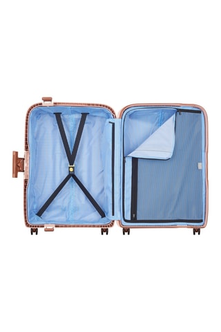 Maleta mediana Moncey (M) - 69 cm - Azul y rosa