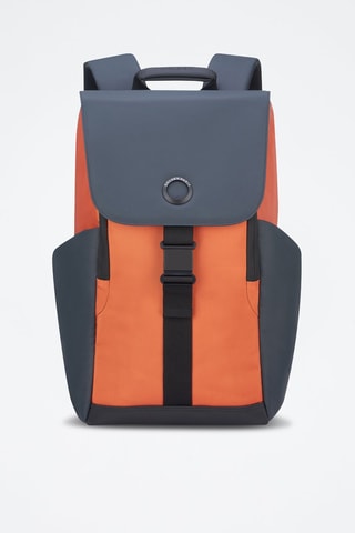 Mochila - Naranja y gris