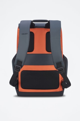 Mochila - Naranja y gris