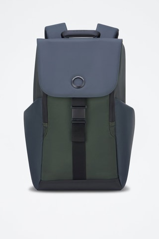 Mochila - Azul y caqui