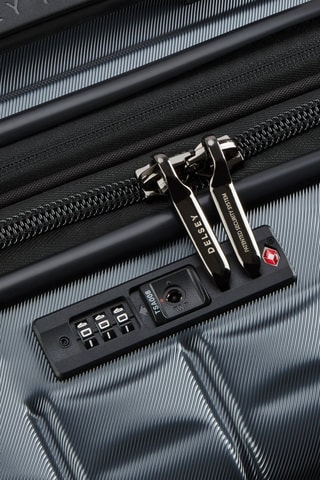 Maleta grande (L) - 81 cm - Plateado