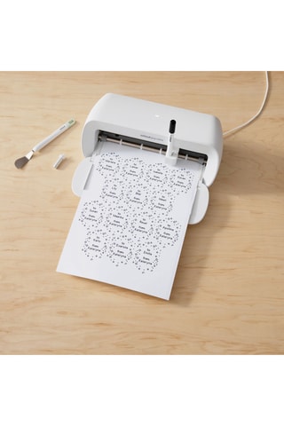 Composição de etiquetagem vinil inscriptível amovível