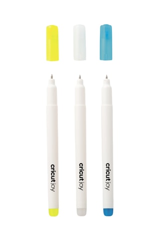 3 canetas de tinta gel opacas