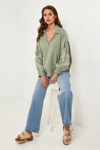 Tuniek - Kaki - Kaki