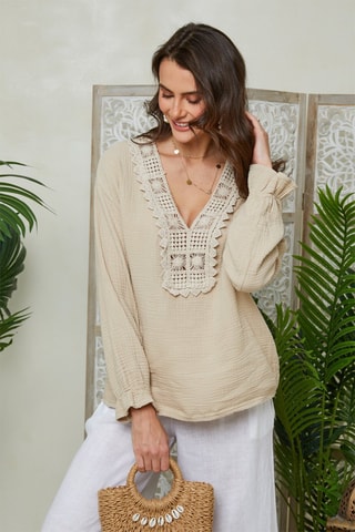 Tuniek - Beige - Beige