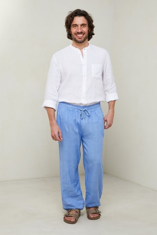 Wijde Broek - Indigoblauw - Indigo