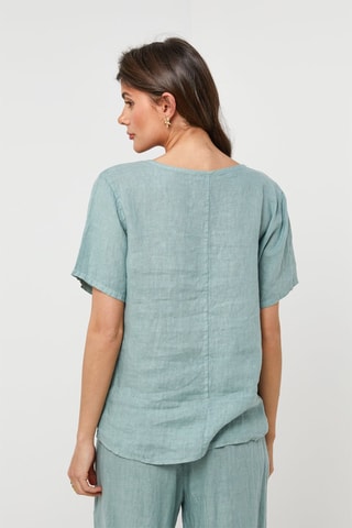 Linnen Tuniek - Blauw - 100% linnen - Blauw