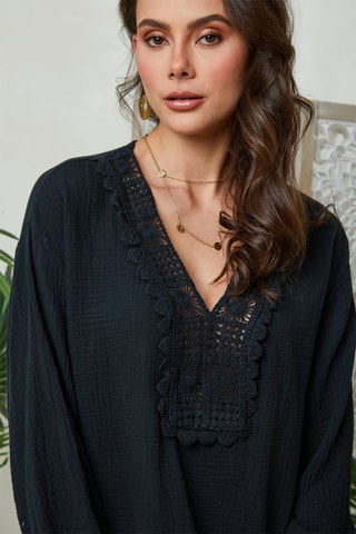 Tuniek - Zwart - Zwart