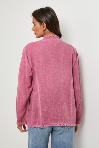 Linnen Jasje - Roze - Roze