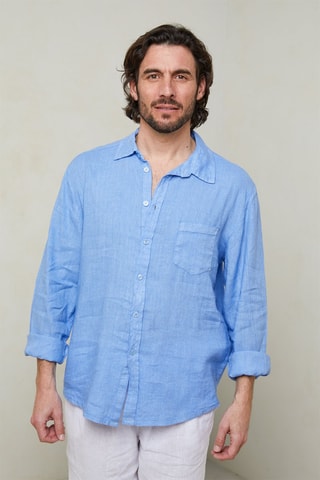 Overhemd - Indigoblauw - Indigo