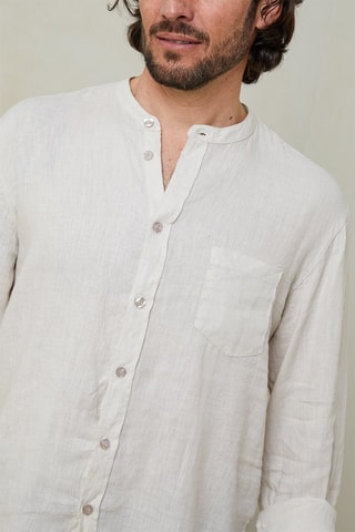 Overhemd - Beige - Beige