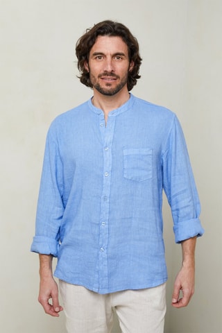 Overhemd - Indigoblauw - Indigo