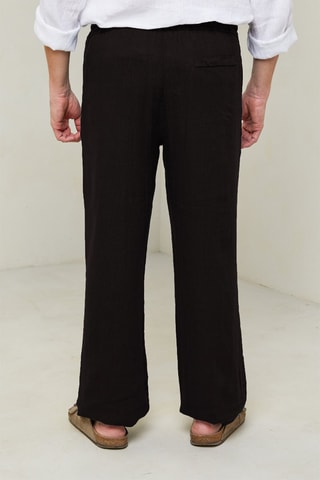 Wijde Broek - Zwart - Zwart