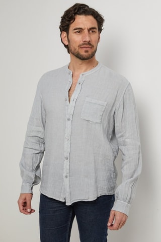 Overhemd - Lichtgrijs - Lichtgrijs