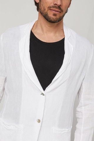 Linnen Jasje - Wit - 100% linnen - Wit