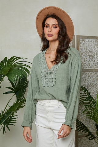 Tuniek - Kaki - Kaki