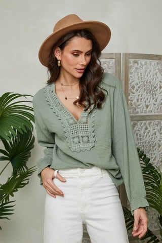 Tuniek - Kaki - Kaki