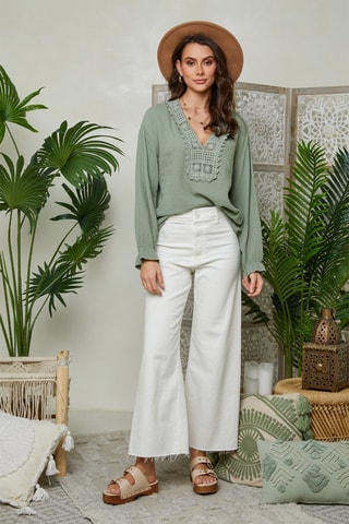 Tuniek - Kaki - Kaki