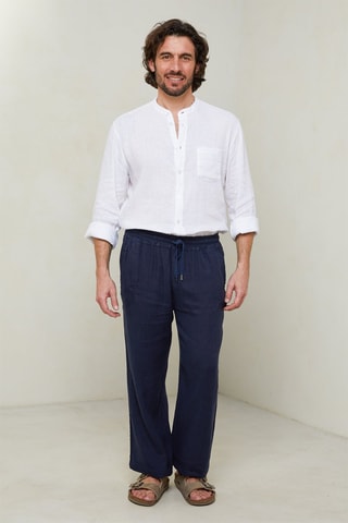 Wijde Broek - Marineblauw - Marineblauw