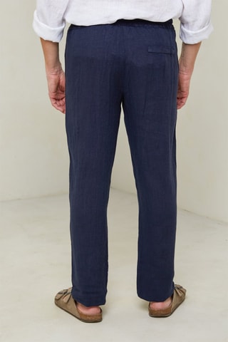 Rechte Broek - Marineblauw - Marineblauw