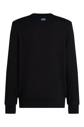 Sweat en coton biologique - Bleu