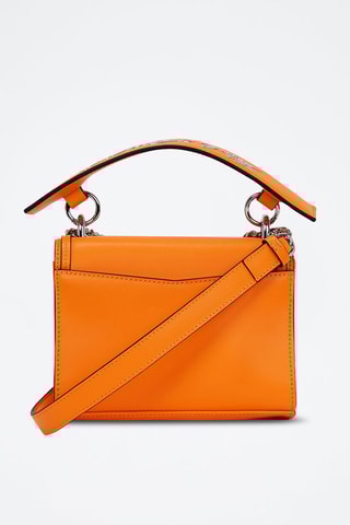 Sac à main en cuir - Orange