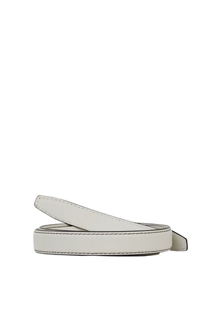 Ceinture en cuir - Blanc