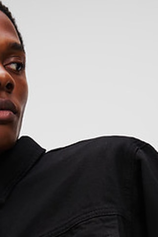 Surchemise en coton biologique - Noir