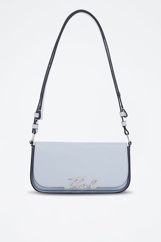 Sac bandoulière en cuir - Ciel