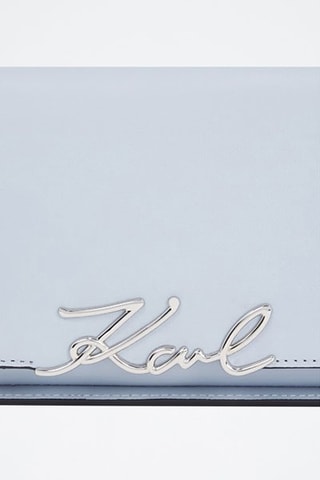 Sac bandoulière en cuir - Ciel