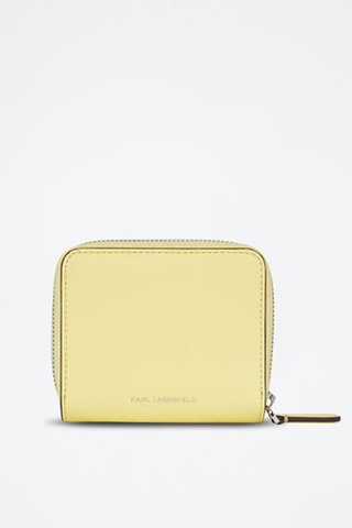 Portefeuille en cuir - Jaune