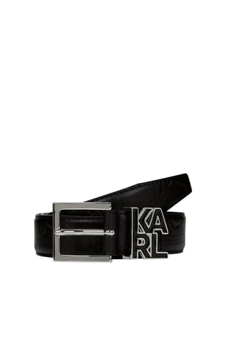 Ceinture en cuir - Noir