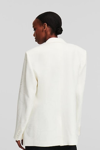 Veste longue - Blanc