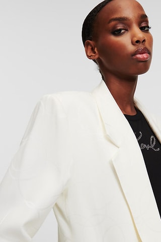 Veste longue - Blanc