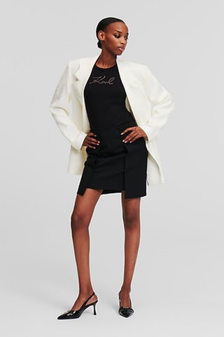 Veste longue - Blanc