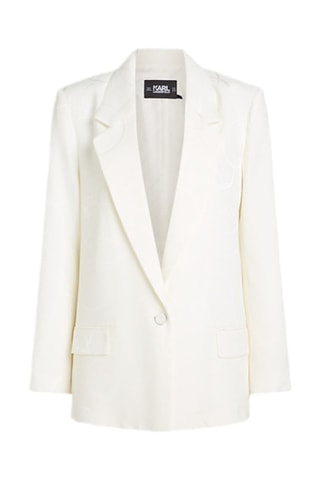 Veste longue - Blanc