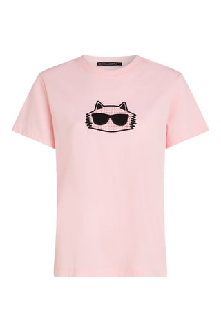 T-shirt en coton biologique - Rose