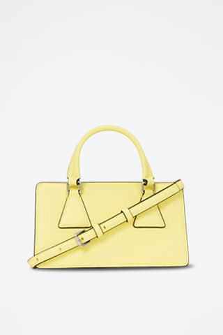 Sac à main en cuir - Jaune