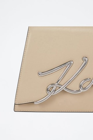 Sac à main en cuir - Beige