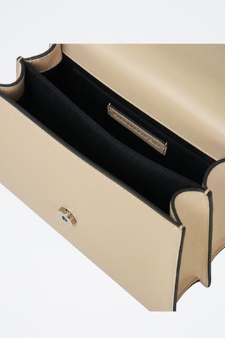 Sac à main en cuir - Beige