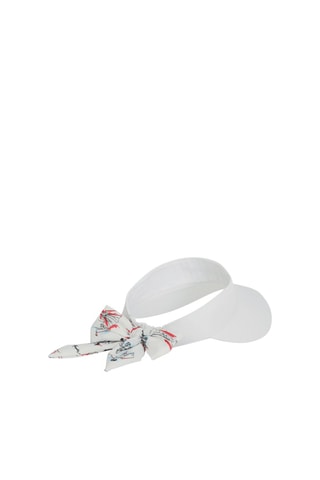 Casquette visière - Blanc