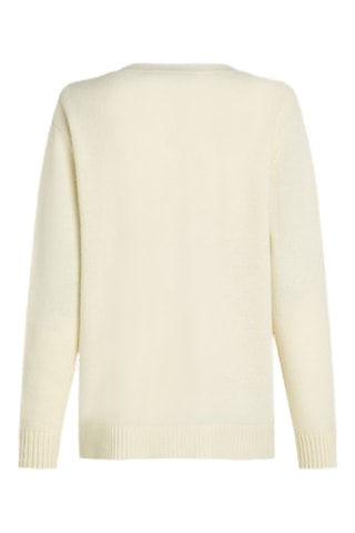 Gilet en mérinos - Ecru