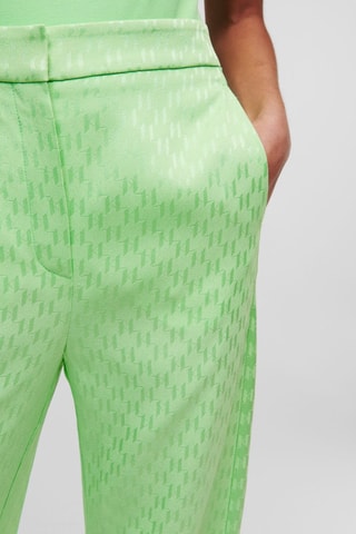 Pantalon taille haute - Vert