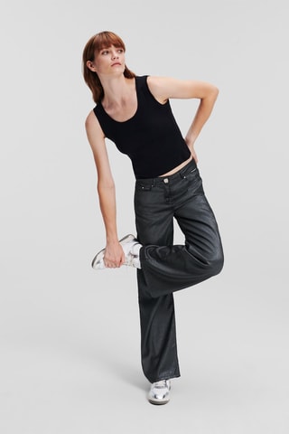 Jean wide legs - Noir